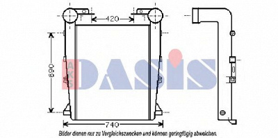 AKS DASIS 397016n -  Интеркулер